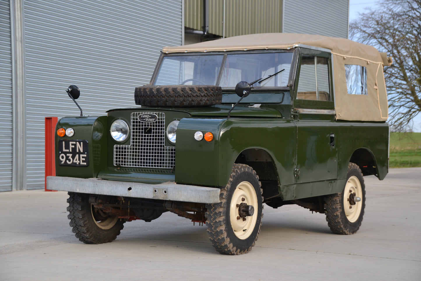 SOLD 1967 Land Rover Series 2a 88" 2.25P