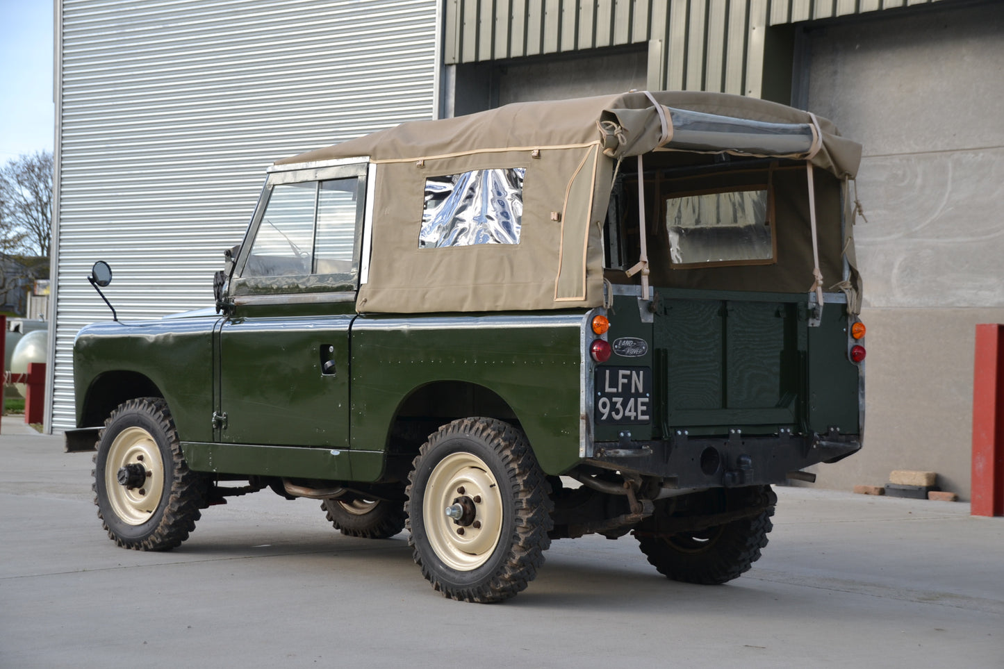 SOLD 1967 Land Rover Series 2a 88" 2.25P
