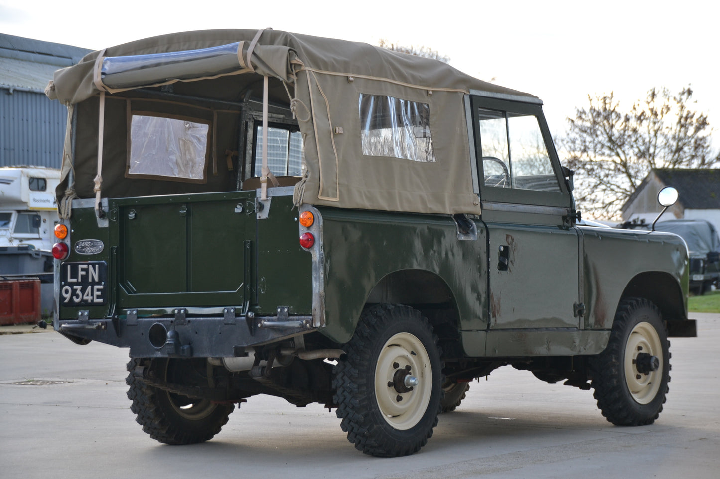 SOLD 1967 Land Rover Series 2a 88" 2.25P