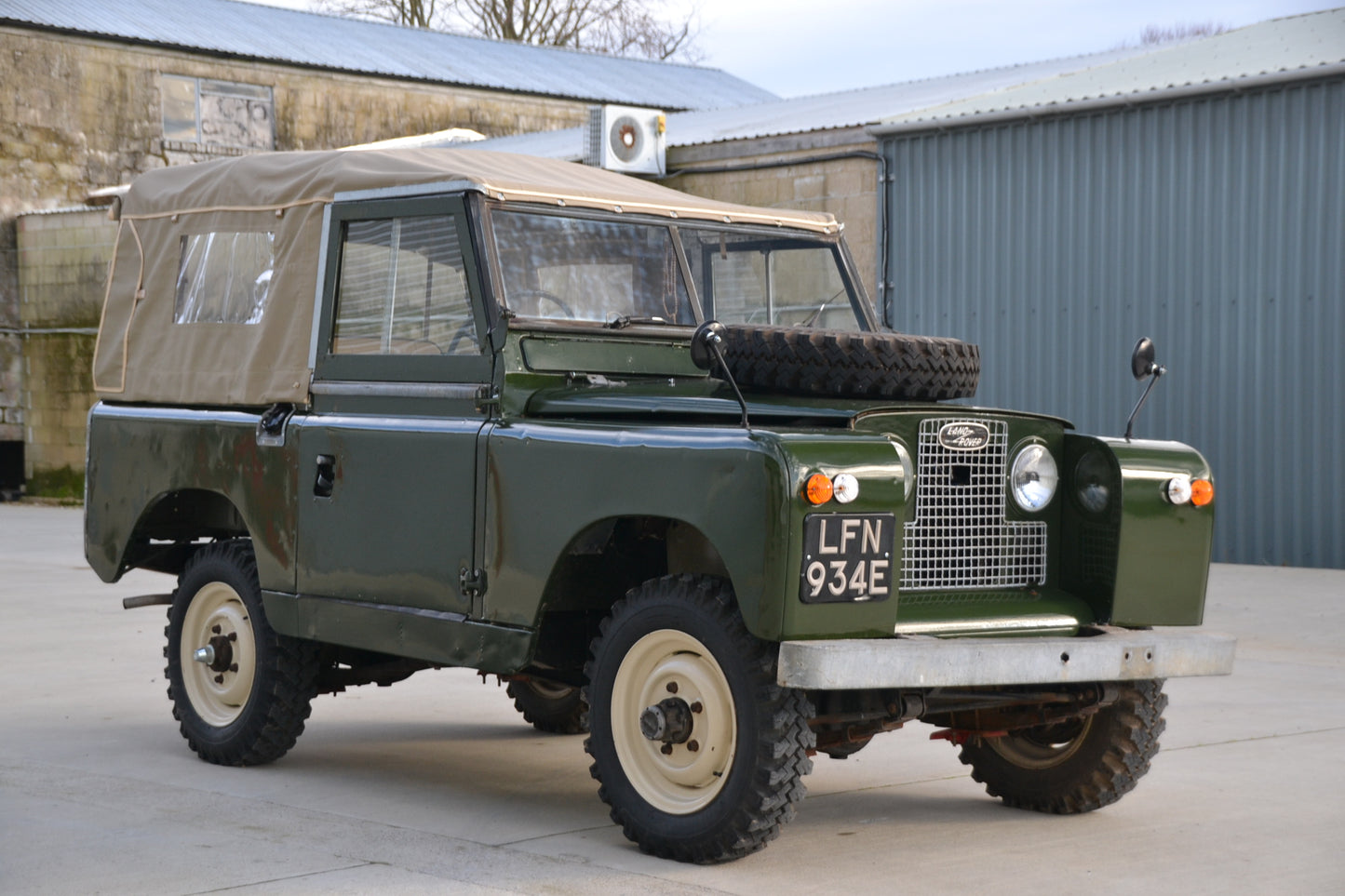 SOLD 1967 Land Rover Series 2a 88" 2.25P