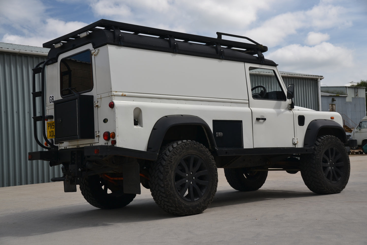 SOLD 2004 Defender 110 TD5 Auto Expedition vehicle