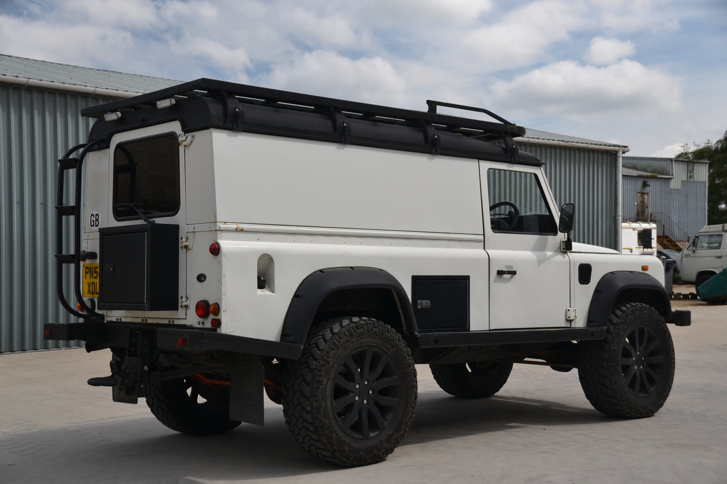 SOLD 2004 Defender 110 TD5 Auto Expedition vehicle
