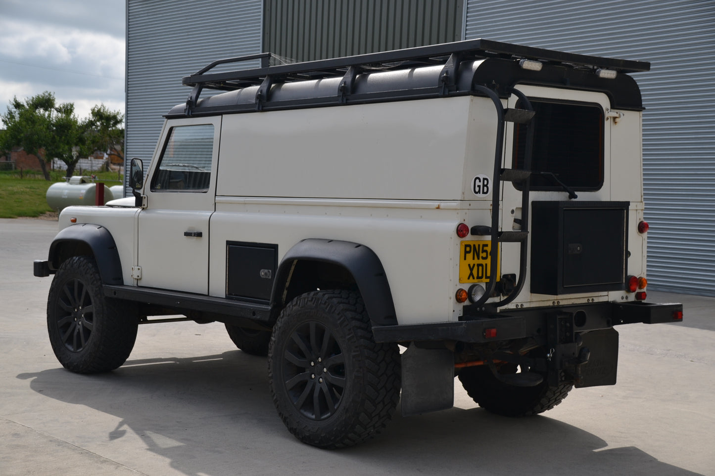 SOLD 2004 Defender 110 TD5 Auto Expedition vehicle