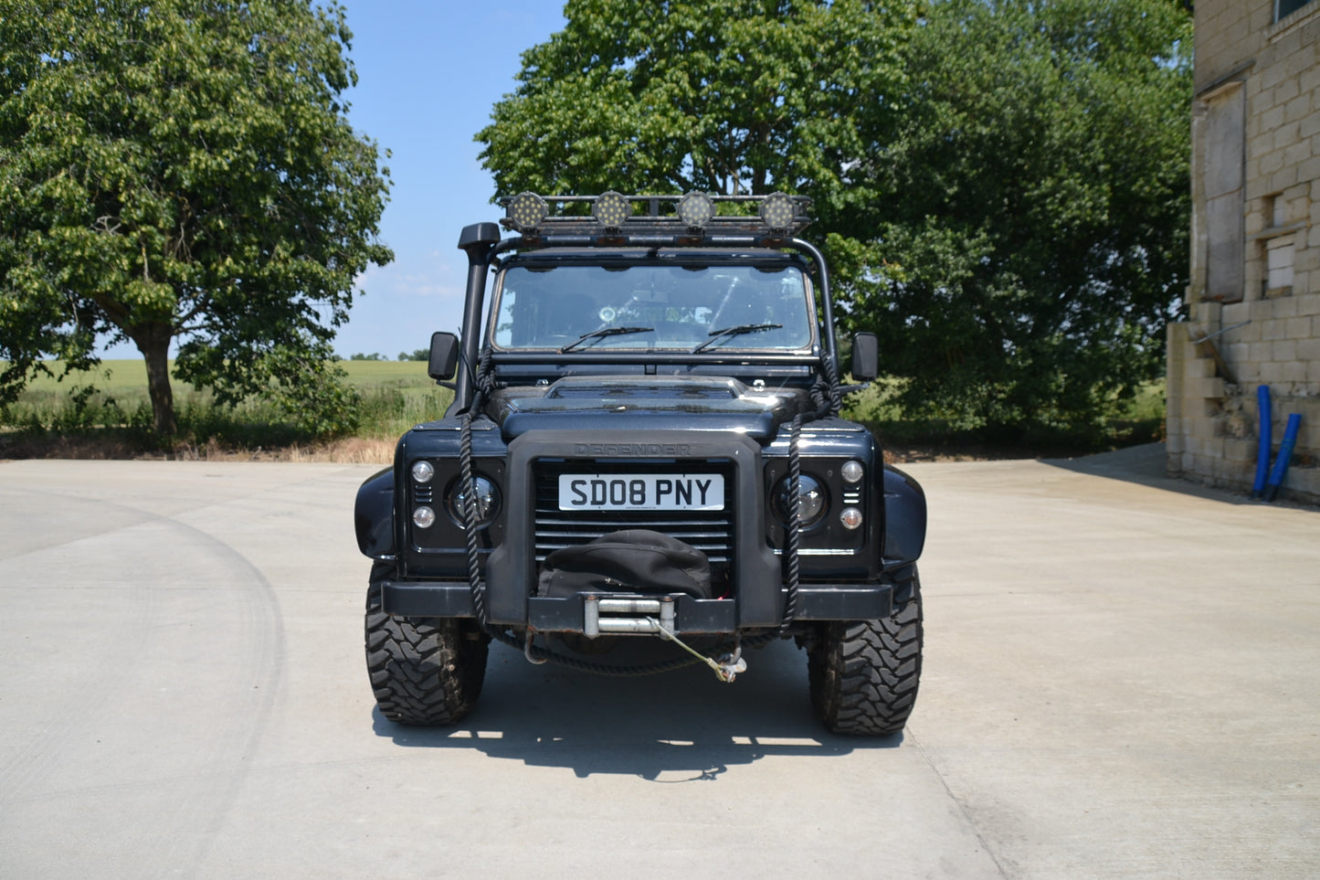 SOLD 2008 Defender 110 Double Cab Spectre Re-Creation