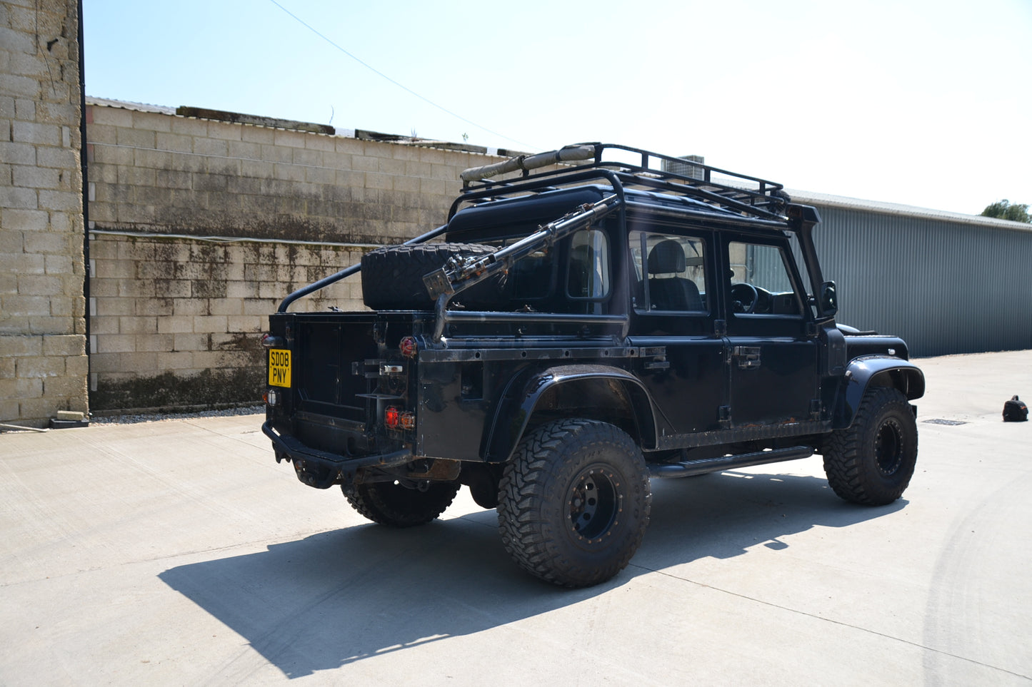 SOLD 2008 Defender 110 Double Cab Spectre Re-Creation