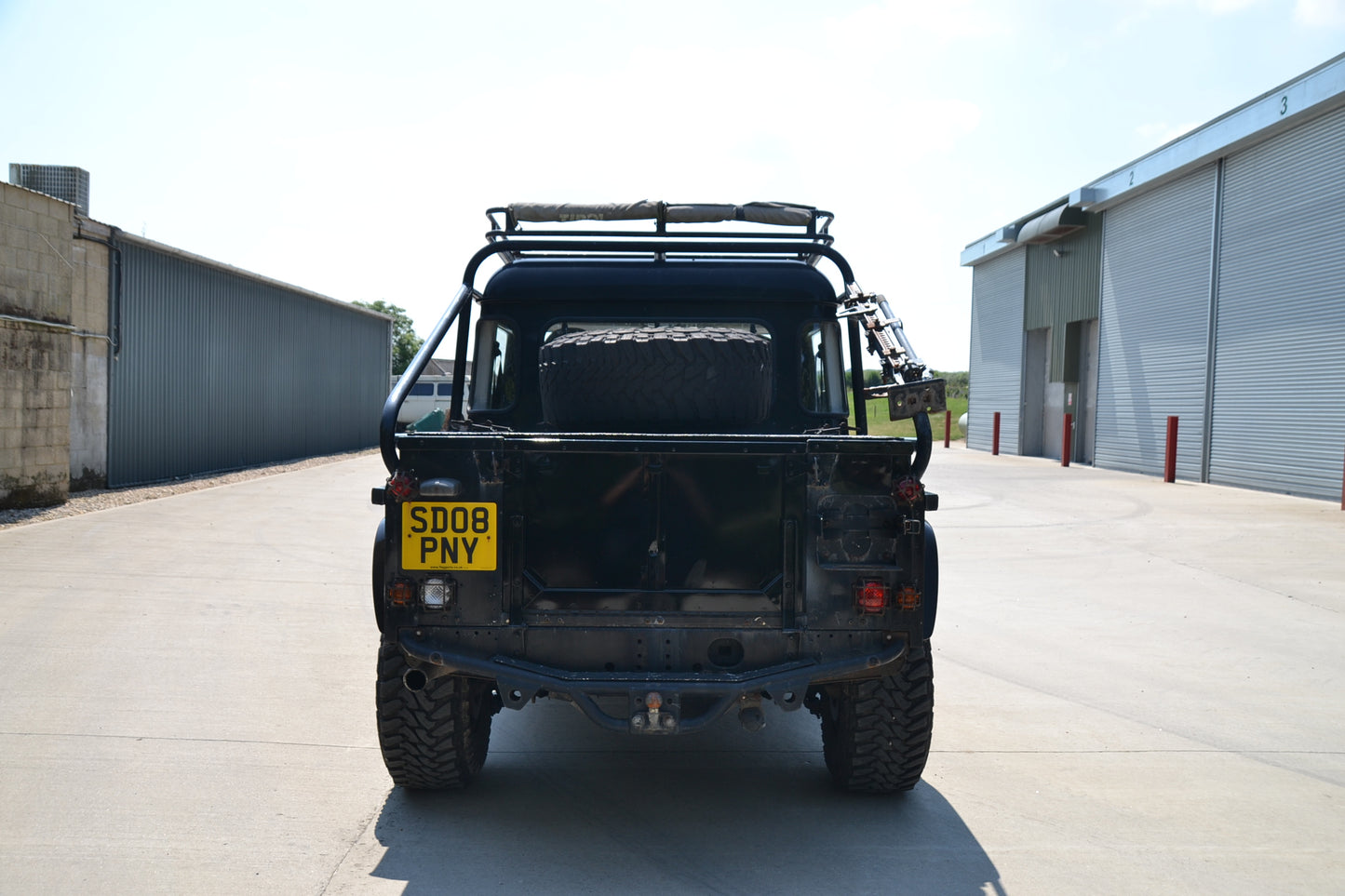 SOLD 2008 Defender 110 Double Cab Spectre Re-Creation