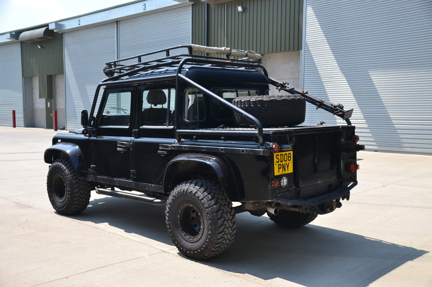 SOLD 2008 Defender 110 Double Cab Spectre Re-Creation