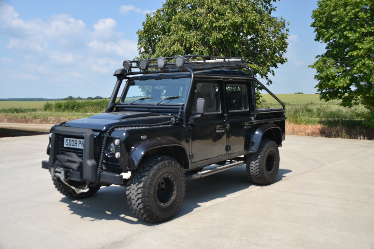 SOLD 2008 Defender 110 Double Cab Spectre Re-Creation