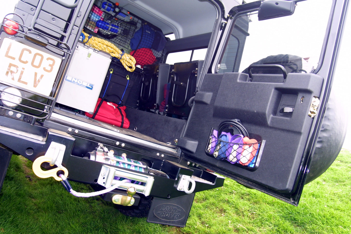 SOLD Defender 110 TD5 CSW Black Edition "Bespoke - Expedition Preppared"