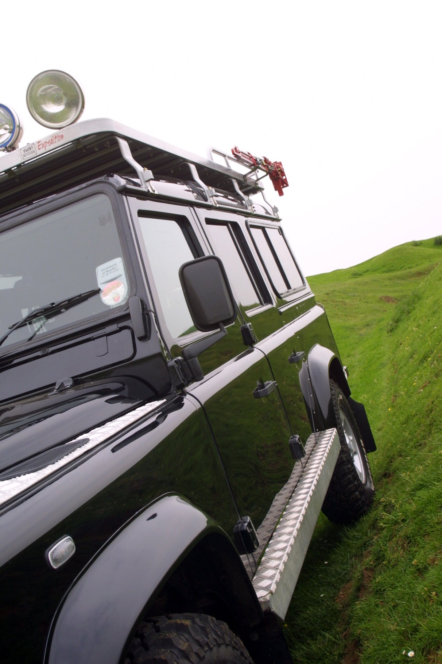 SOLD Defender 110 TD5 CSW Black Edition "Bespoke - Expedition Preppared"