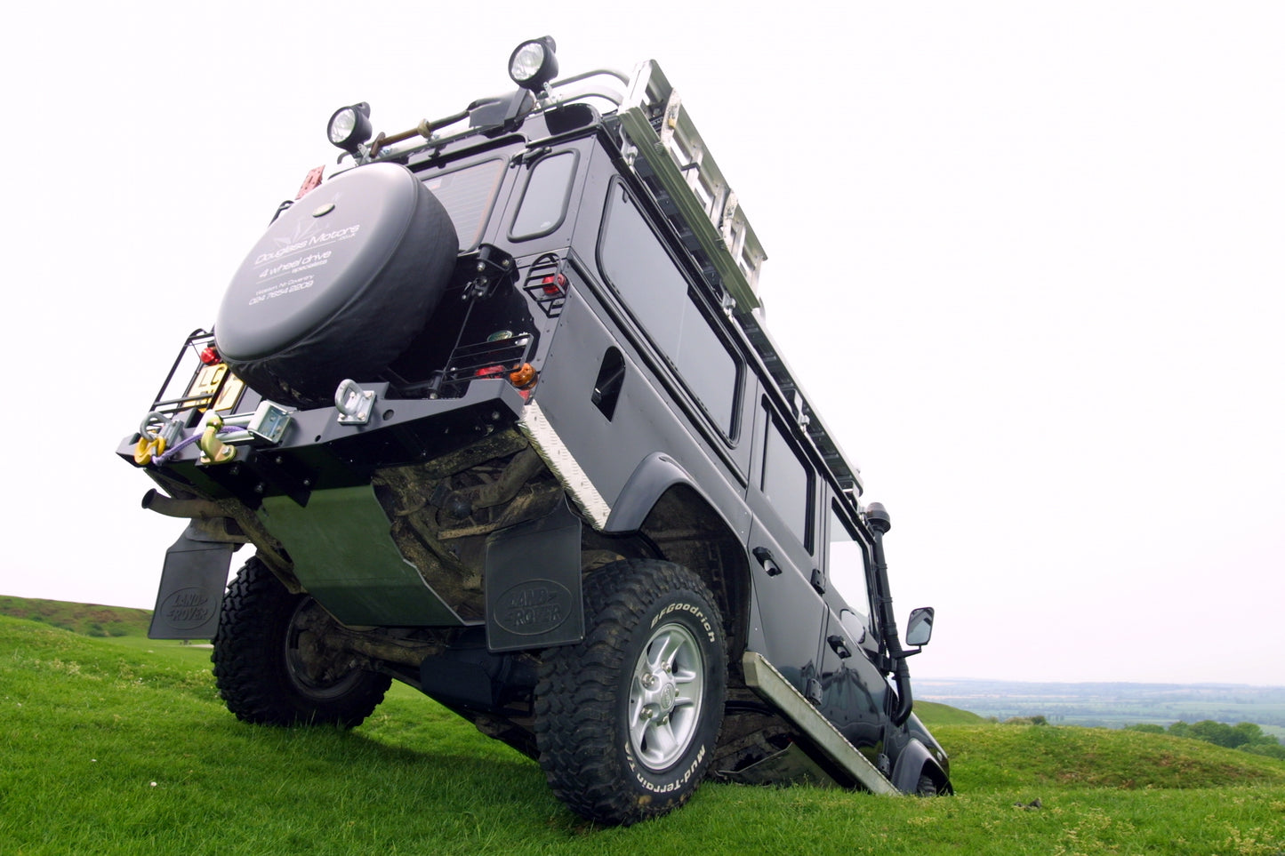 SOLD Defender 110 TD5 CSW Black Edition "Bespoke - Expedition Preppared"