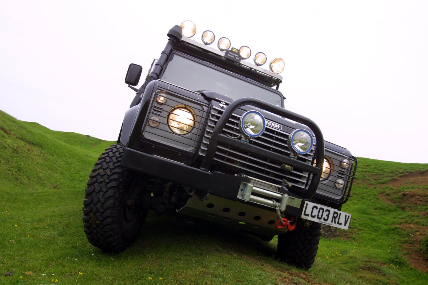 SOLD Defender 110 TD5 CSW Black Edition "Bespoke - Expedition Preppared"