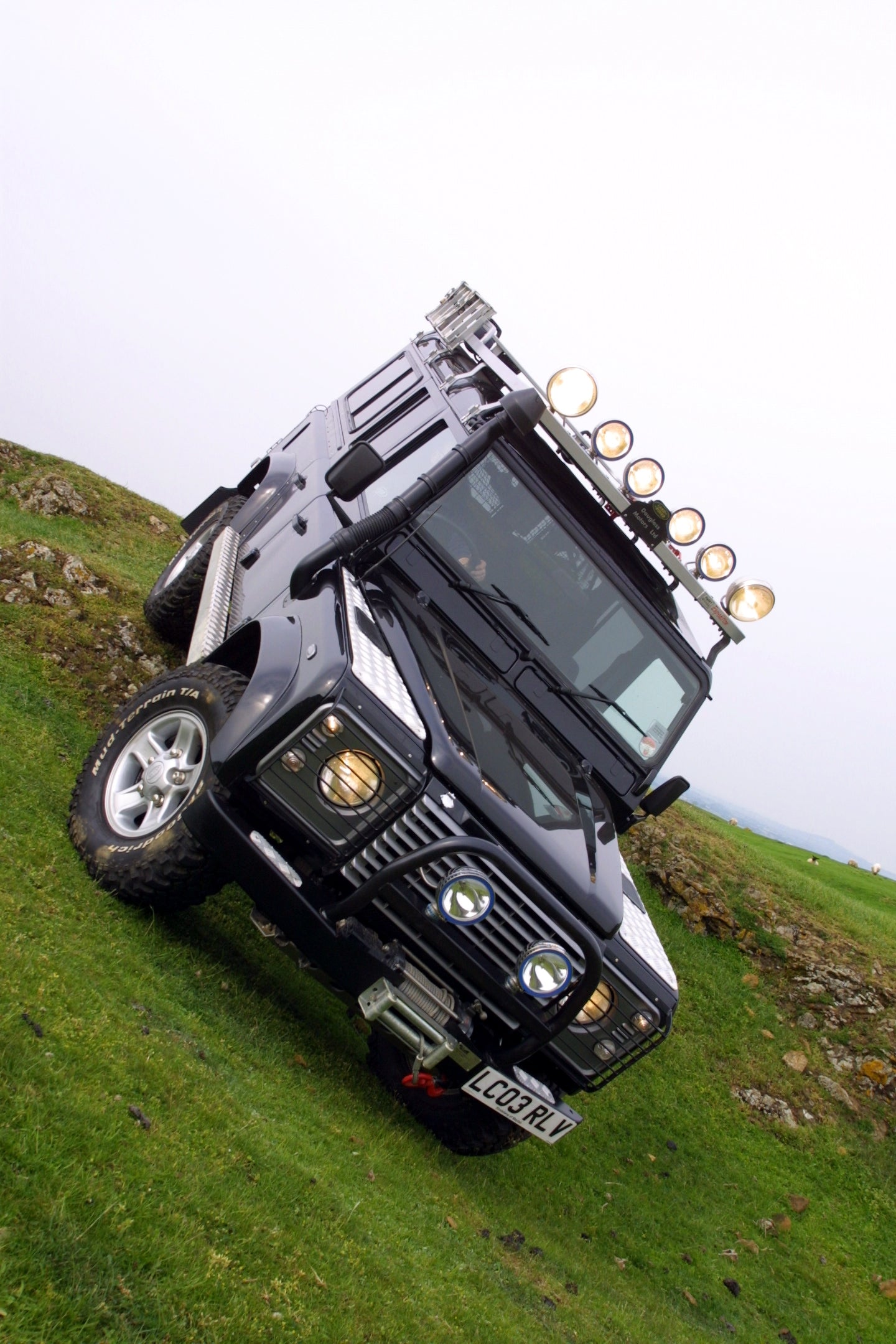 SOLD Defender 110 TD5 CSW Black Edition "Bespoke - Expedition Preppared"