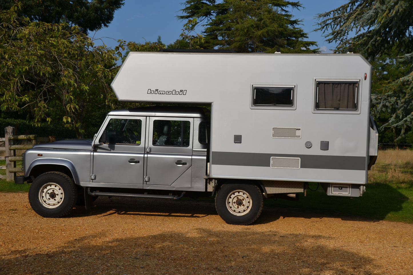 SOLD Land Rover Defender 130 "Bimobile" De-mountable Camper