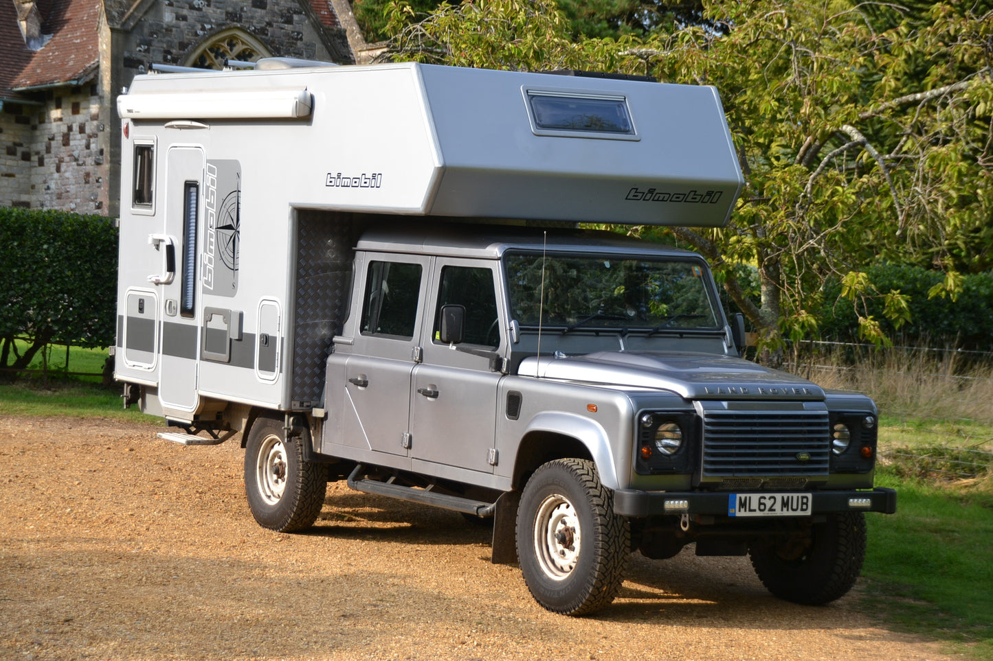 SOLD Land Rover Defender 130 "Bimobile" De-mountable Camper
