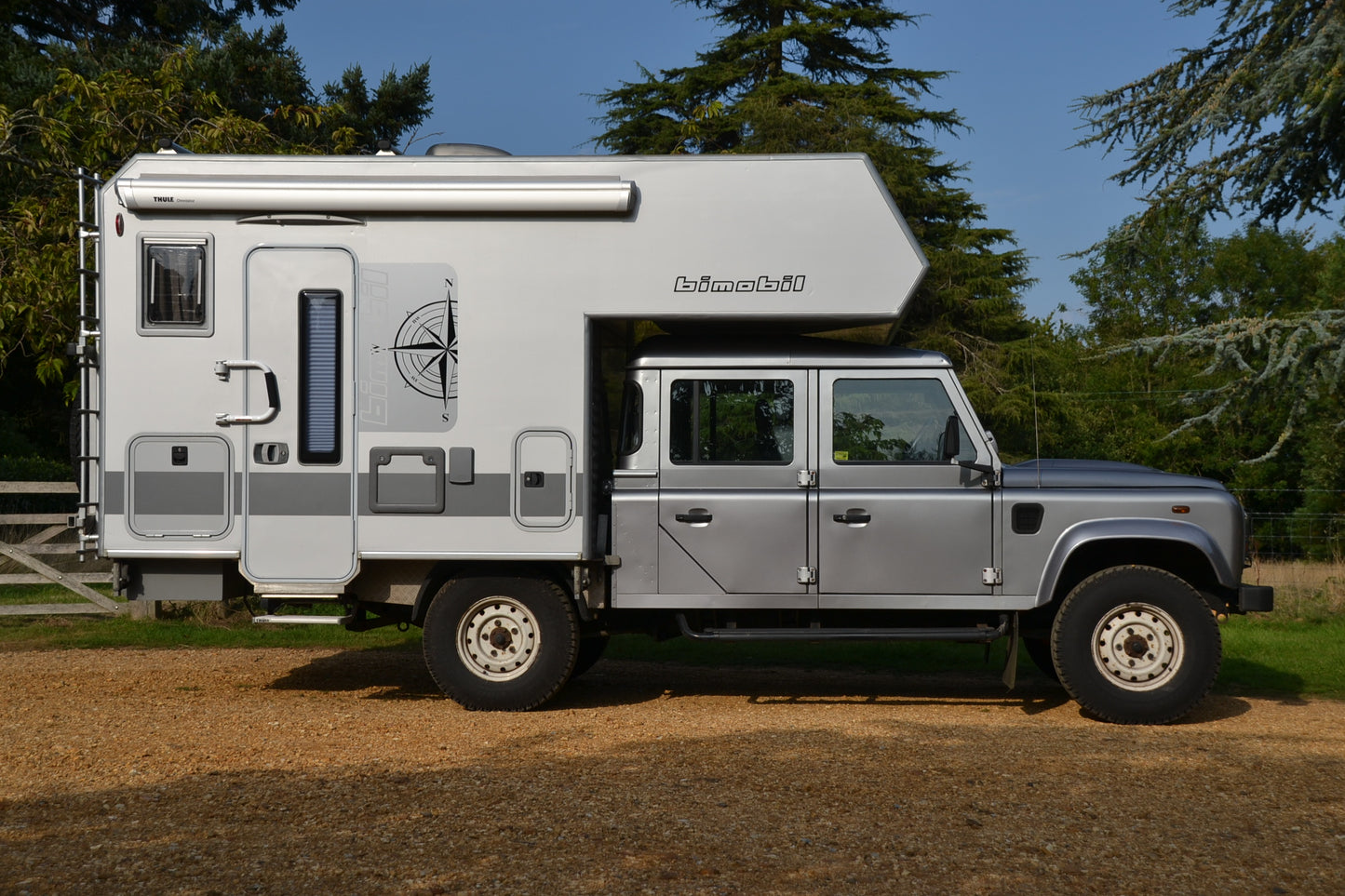 SOLD Land Rover Defender 130 "Bimobile" De-mountable Camper