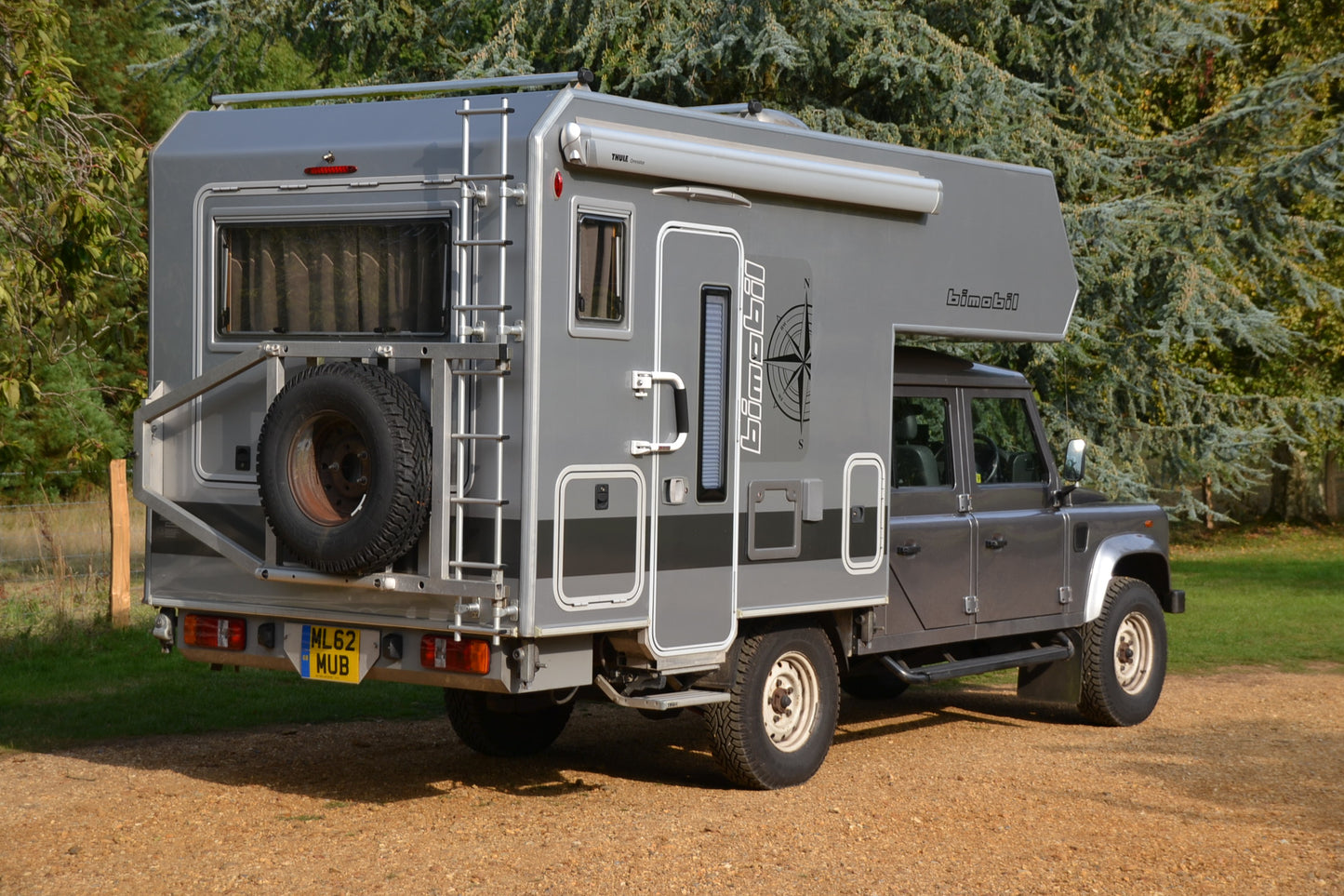SOLD Land Rover Defender 130 "Bimobile" De-mountable Camper