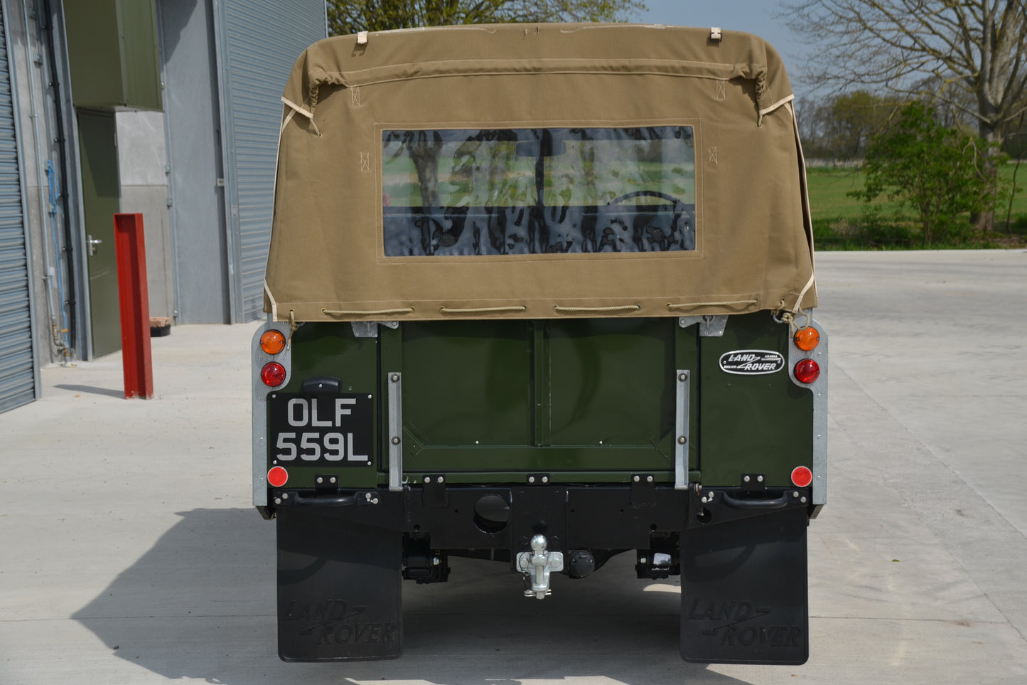 SOLD Land Rover Series 3 88" soft top 2.25 D 1972