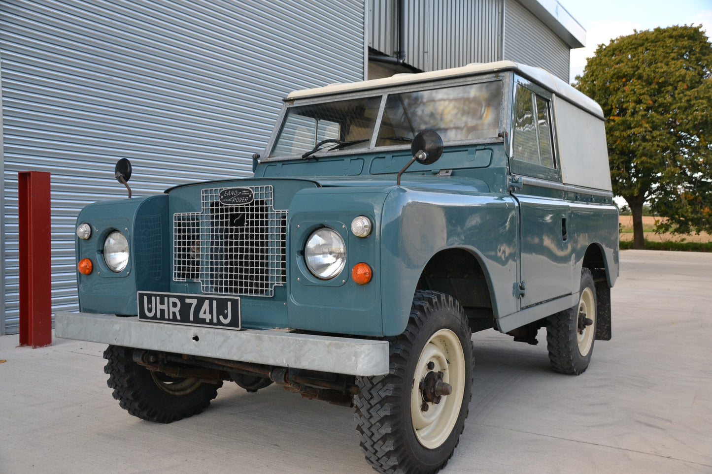 SOLD Land Rover Series 2 Hard-top 2.25 P