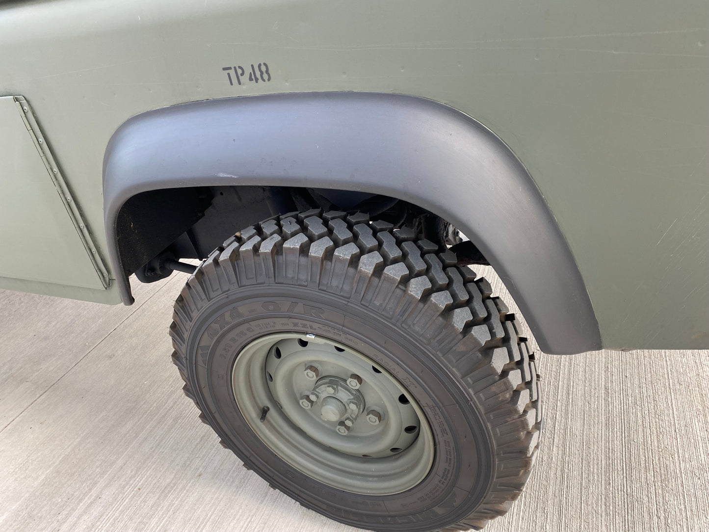 SOLD Defender 110 ex-Military Soft-Top 1993 2.5D