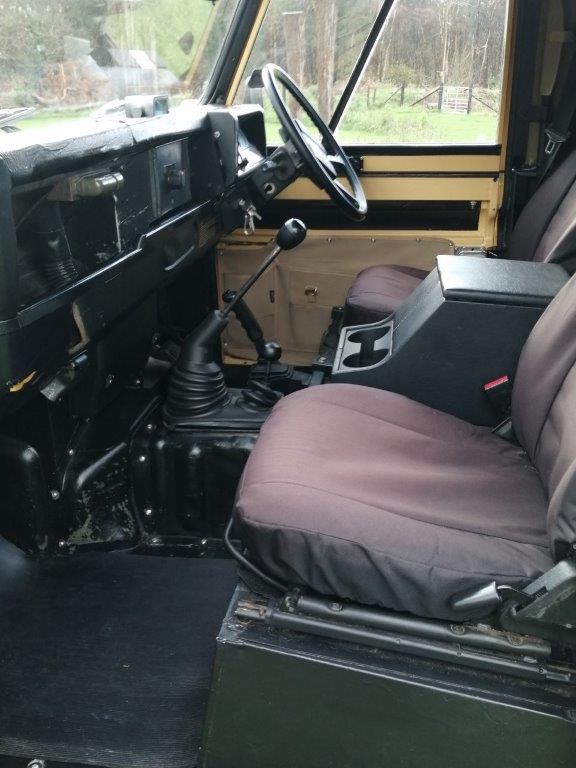 SOLD Land Rover 110 Military Soft Top 2.5D