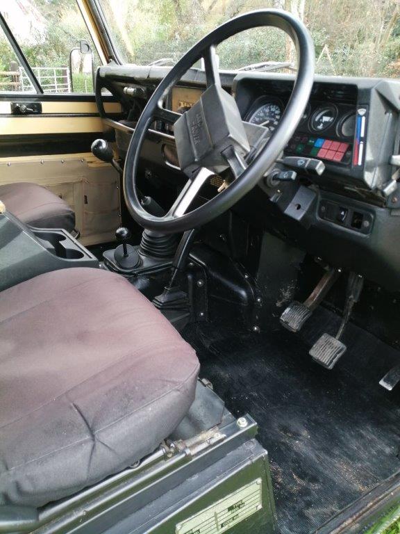 SOLD Land Rover 110 Military Soft Top 2.5D