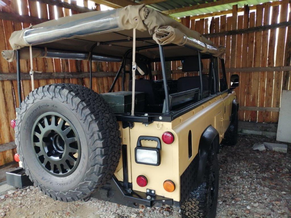 SOLD Land Rover 110 Military Soft Top 2.5D