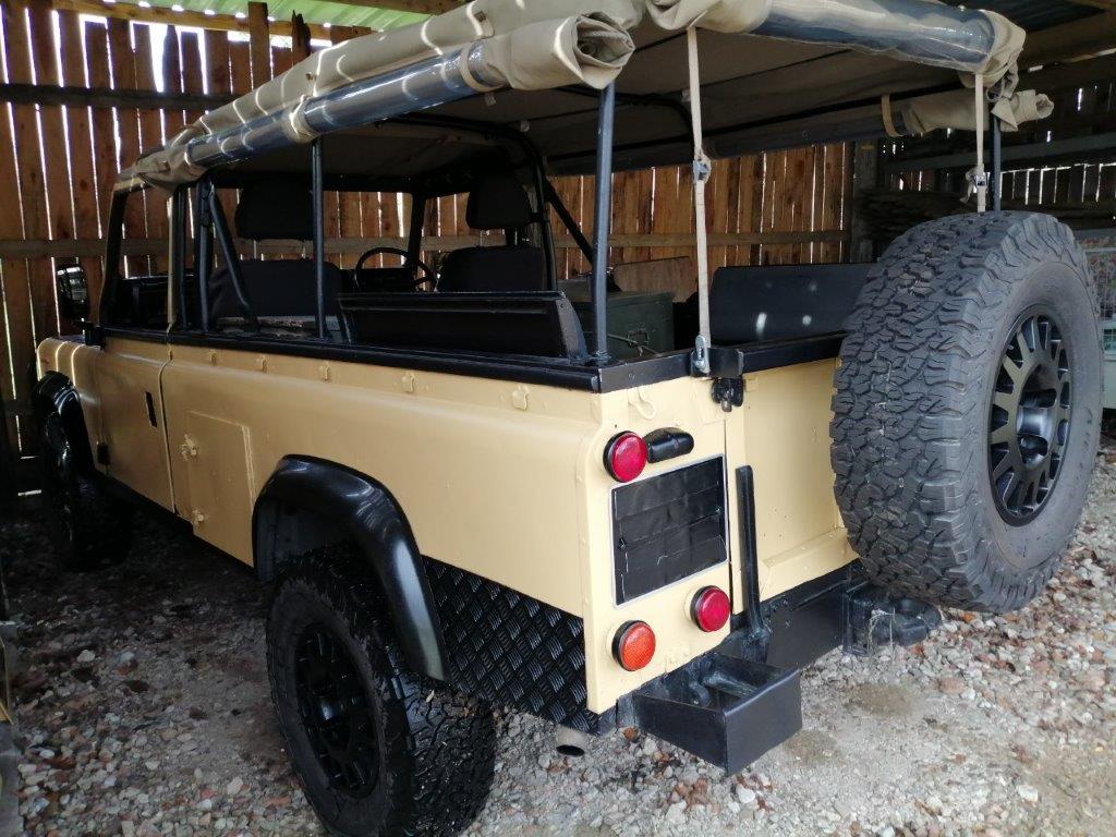 SOLD Land Rover 110 Military Soft Top 2.5D