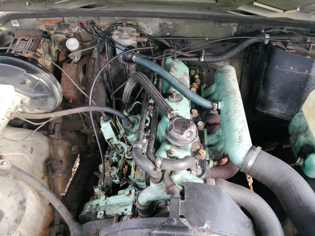 SOLD Land Rover 110 Military Soft Top 2.5D