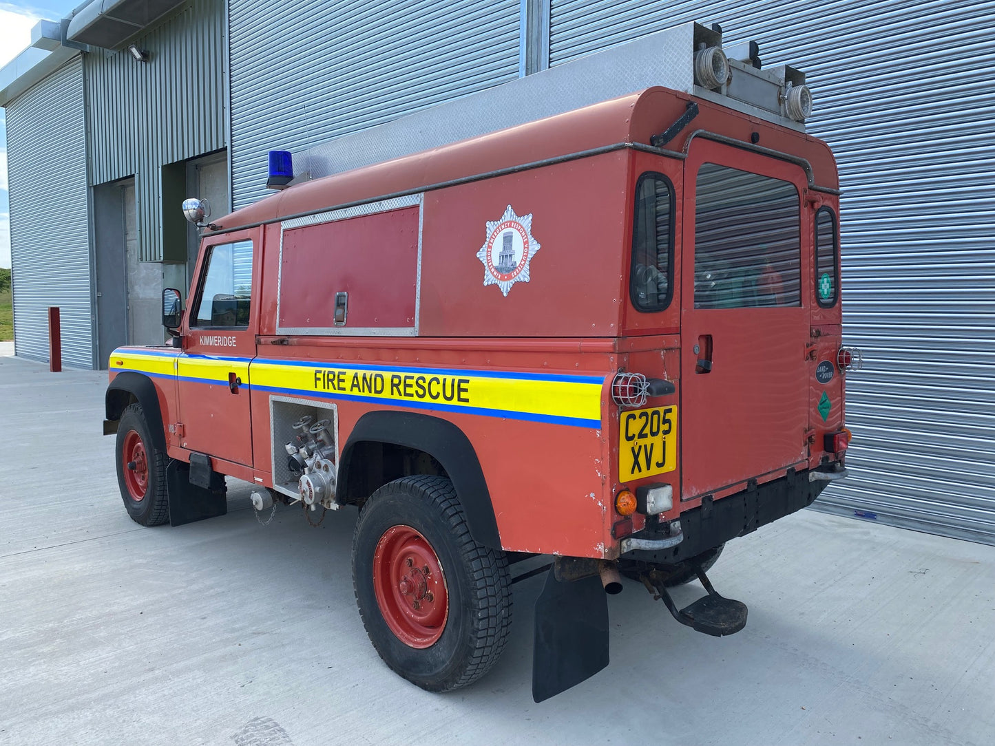 SOLD Land Rover 110 V8 Fire Engine by Excalibur