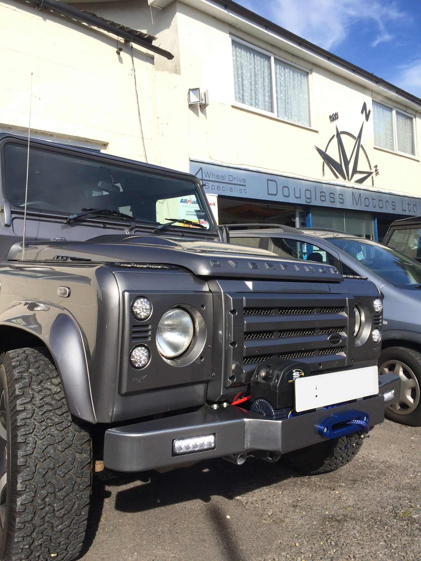 SOLD Land Rover Defender 90 OVERFINCH Bespoke project.