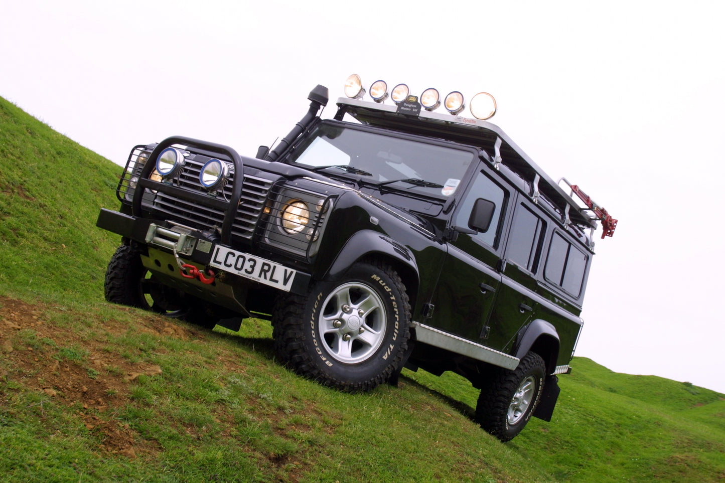 SOLD Defender 110 TD5 CSW Black Edition "Bespoke - Expedition Preppared"