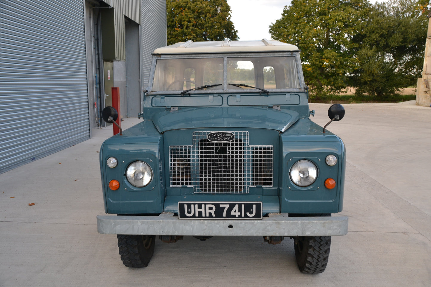 SOLD Land Rover Series 2 Hard-top 2.25 P