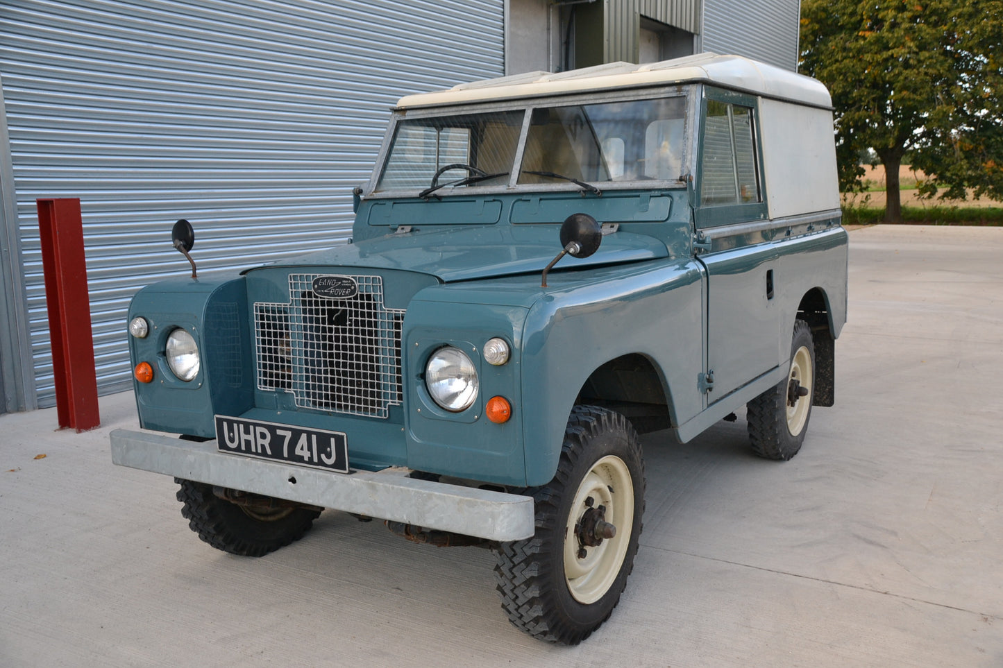 SOLD Land Rover Series 2 Hard-top 2.25 P