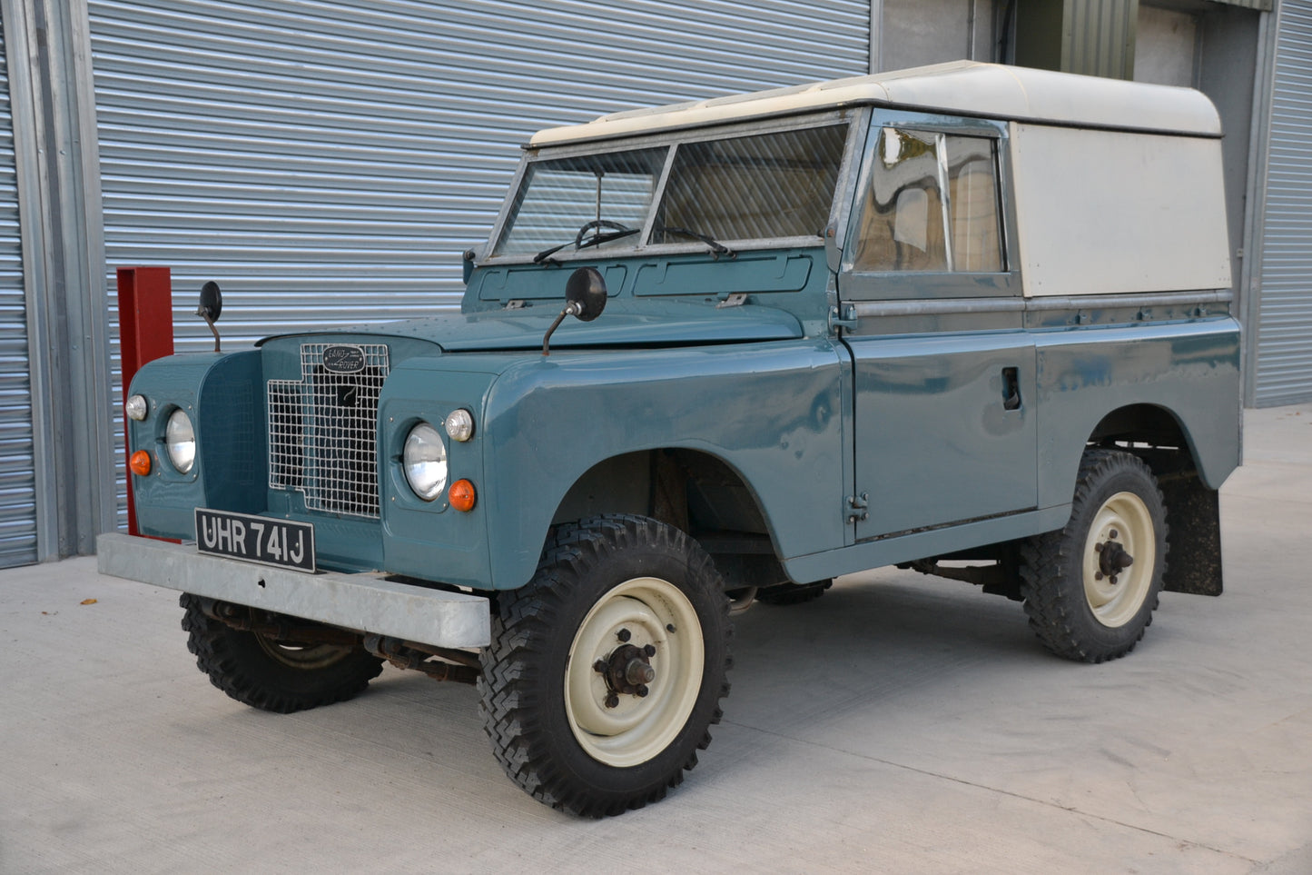 SOLD Land Rover Series 2 Hard-top 2.25 P