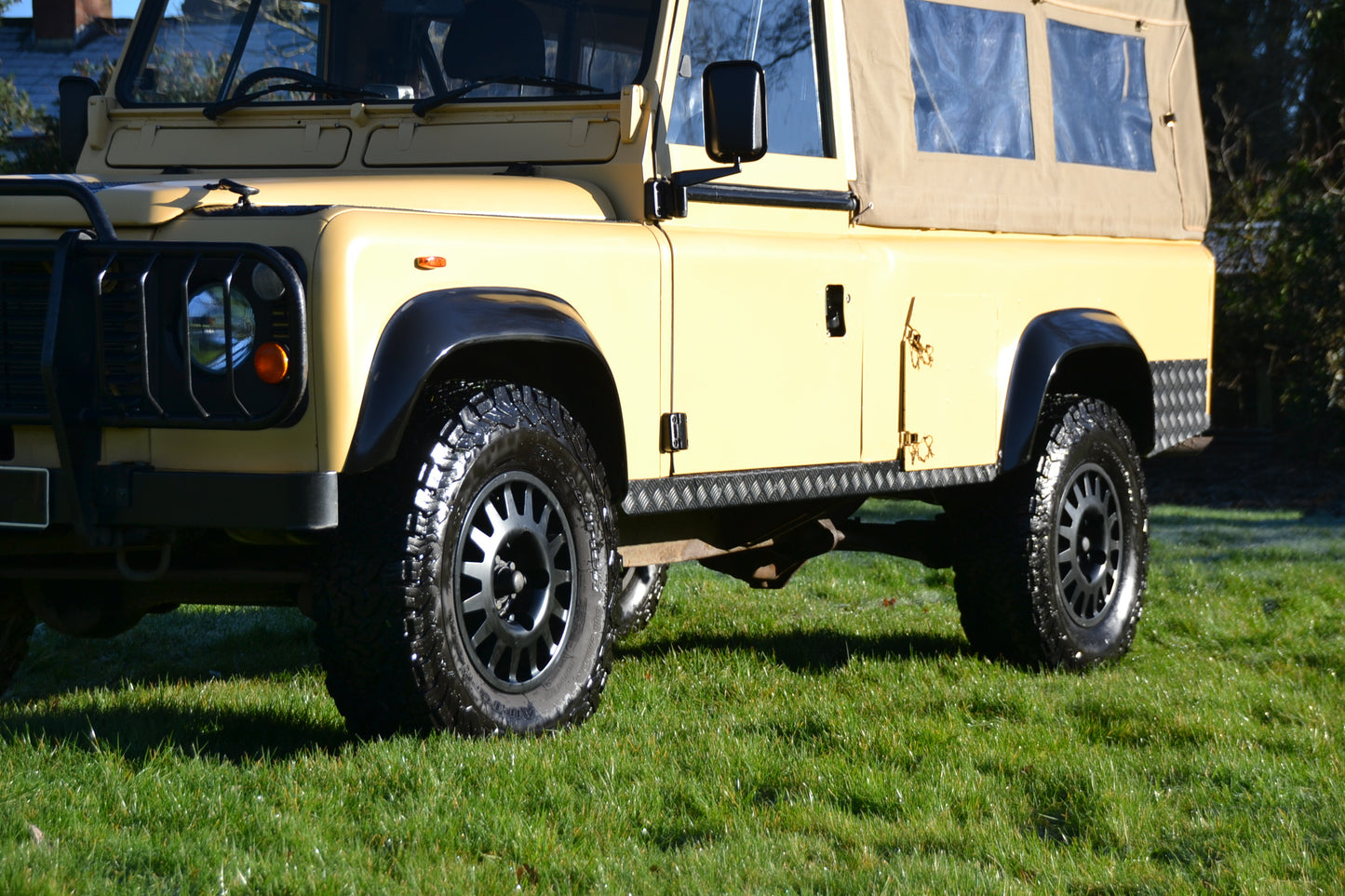 SOLD Land Rover 110 Military Soft Top 2.5D