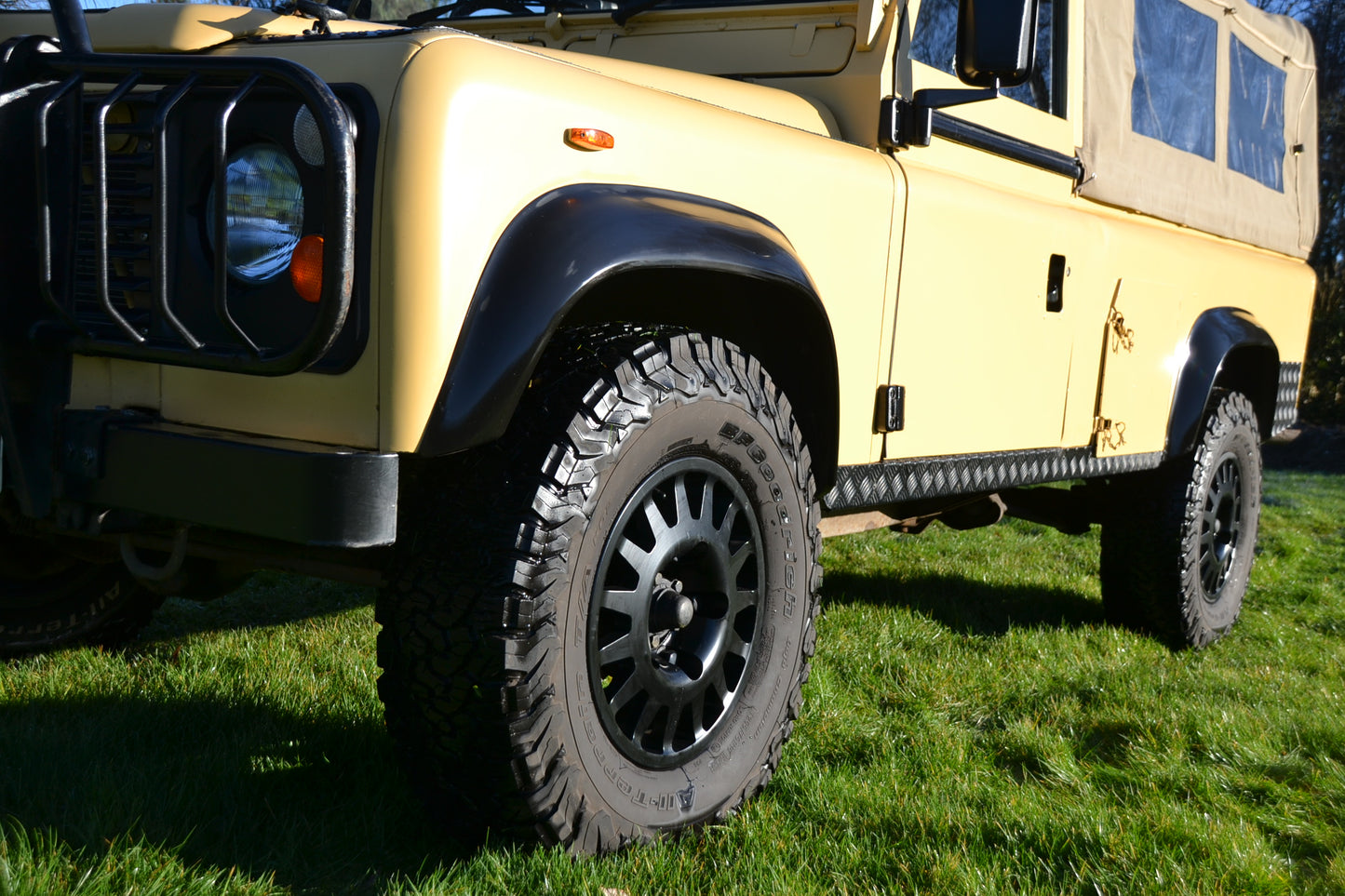 SOLD Land Rover 110 Military Soft Top 2.5D