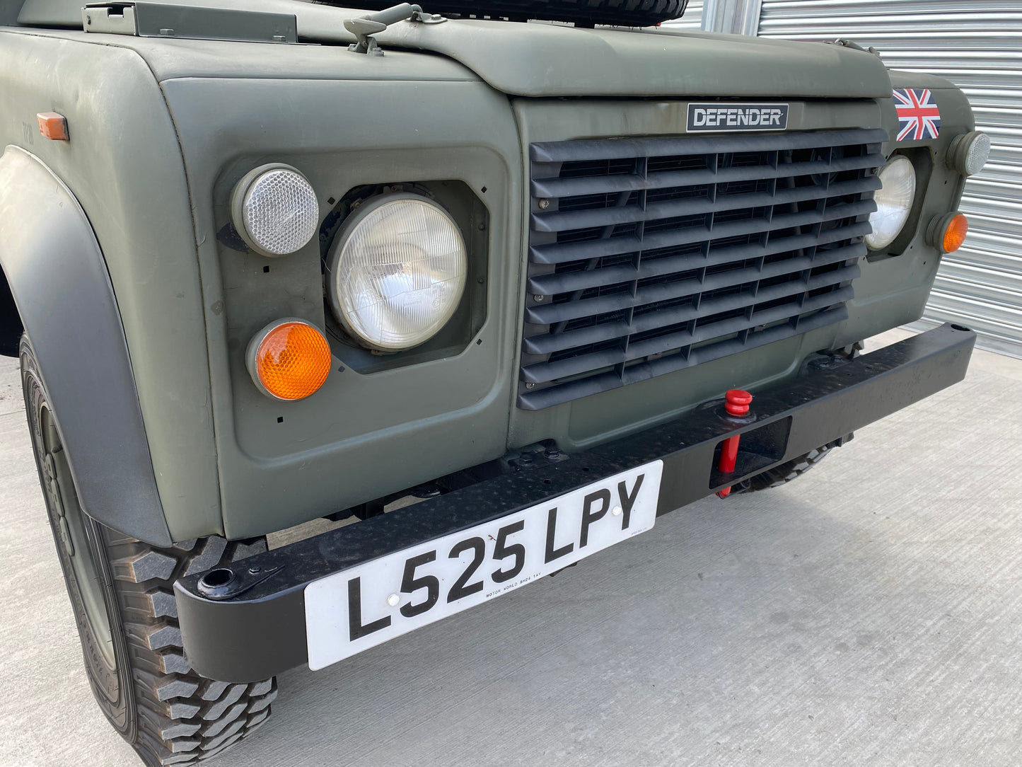 SOLD Defender 110 ex-Military Soft-Top 1993 2.5D