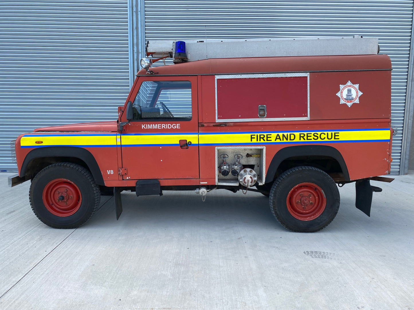 SOLD Land Rover 110 V8 Fire Engine by Excalibur