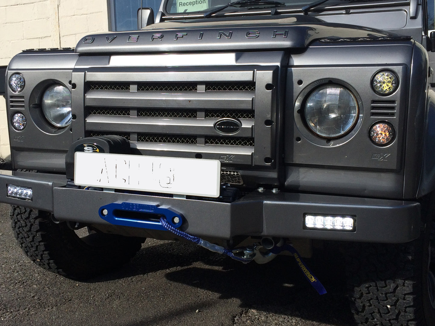 SOLD Land Rover Defender 90 OVERFINCH Bespoke project.