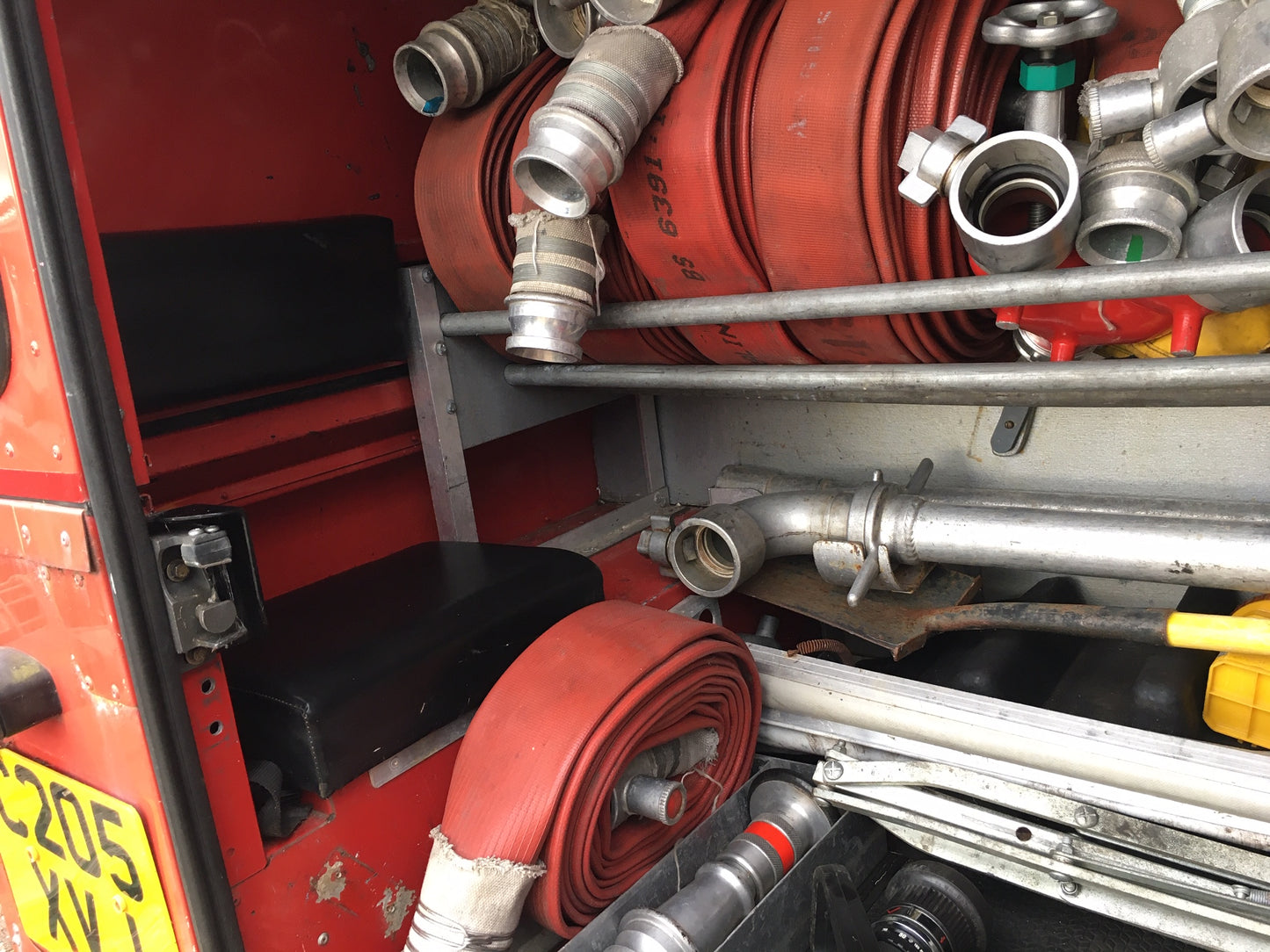 SOLD Land Rover 110 V8 Fire Engine by Excalibur